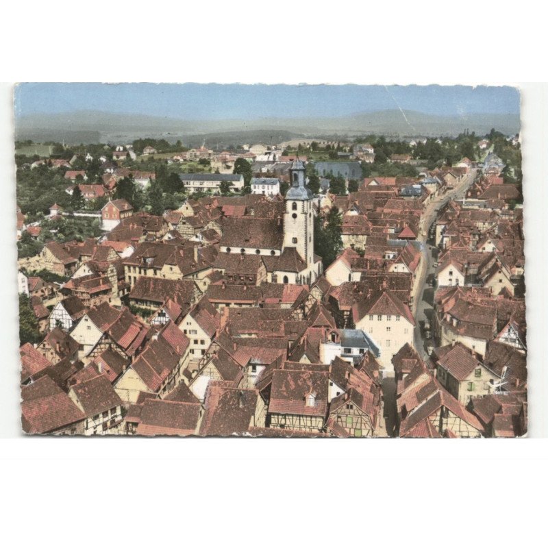 BOUXWILLER: vue général vue aérienne 10X15 - état
