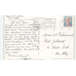 environs de BARR: château de spesbourg et andlau vue aérienne 10X15 - très bon état