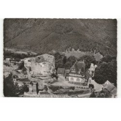 SAVERNE: le chateau avec la vallée vue aérienne 10X15 - très bon état