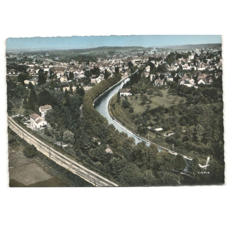 SAVERNE: vallée de la torn vue aérienne 10X15 - très bon état