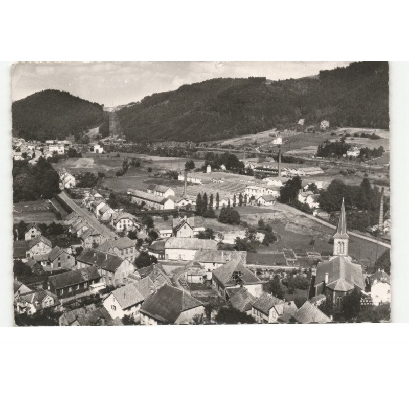 ROTHAU: vue sur la claquette vue aérienne 10X15 - très bon état