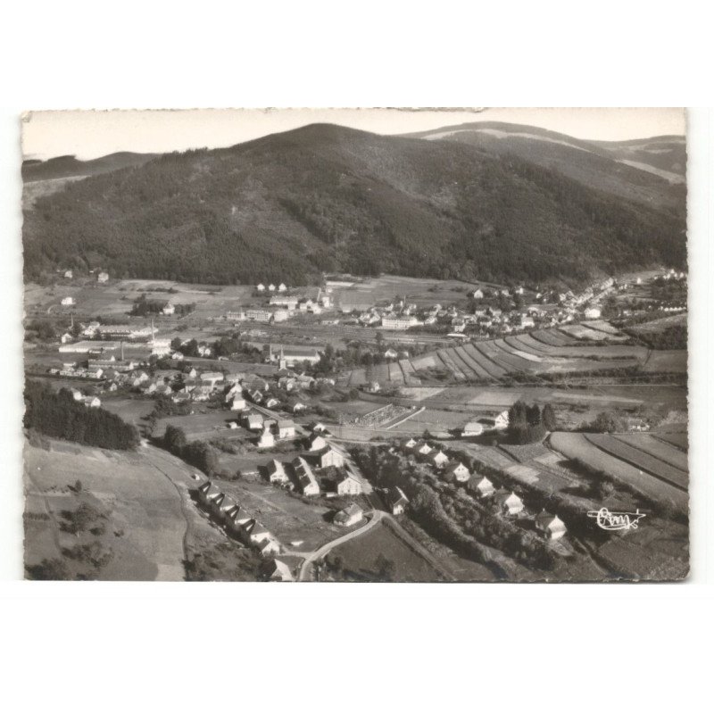 ROTHAU: vue générale sur la claquette-albet vue aérienne 10X15 - très bon état