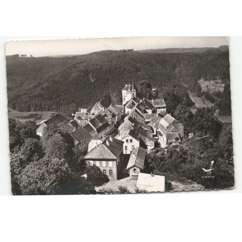LA PETITE PIERRE: la cité vue aérienne 10X15 - état