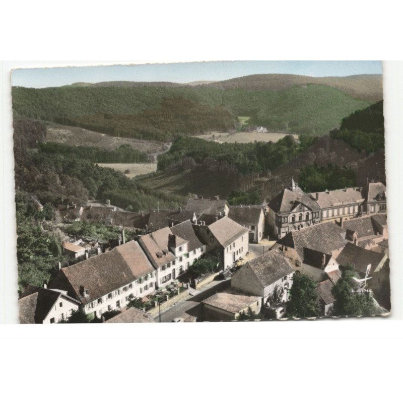LA PETITE PIERRE: la mairie vue aérienne 10X15 - très bon état