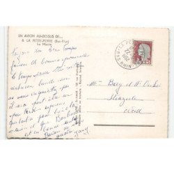 LA PETITE PIERRE: la mairie vue aérienne 10X15 - très bon état