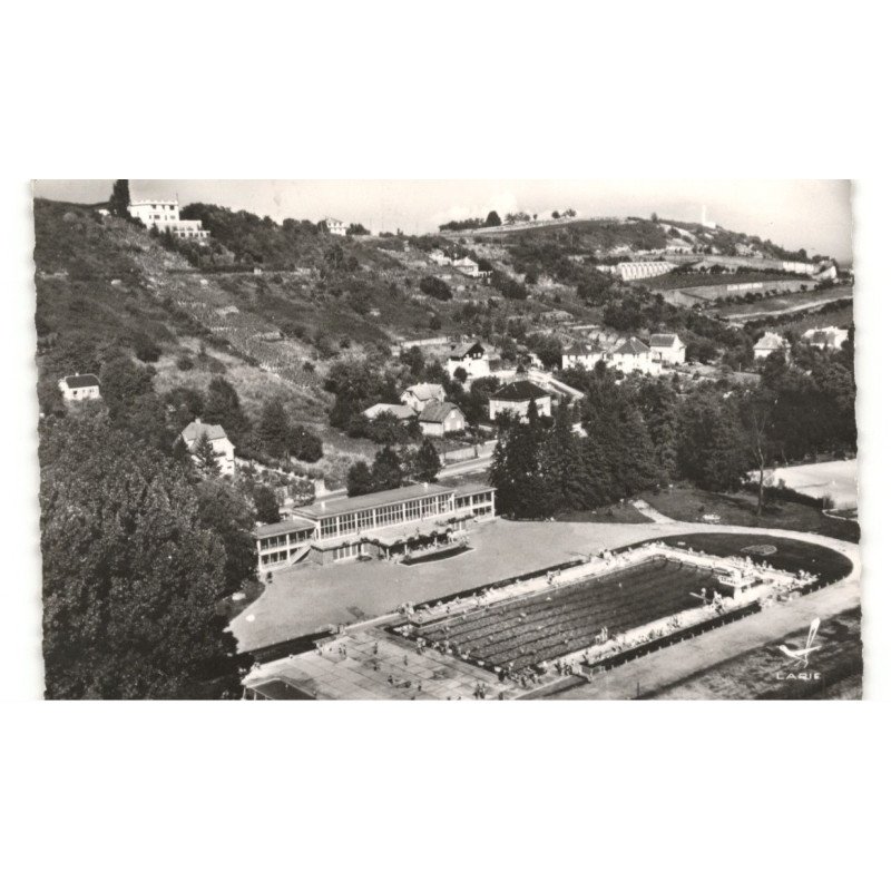 OBERNAI: piscine olympique vue aérienne 10X15 - très bon état