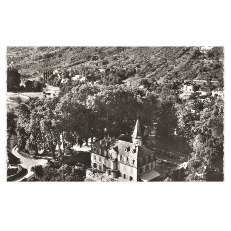OBERNAI: château de helle, colonie de vacances vue aérienne 10X15 - très bon état