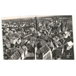 SELESTAT: les églises vue aérienne 10X15 - très bon état