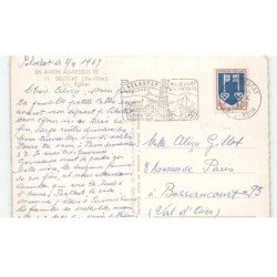 SELESTAT: les églises vue aérienne 10X15 - très bon état