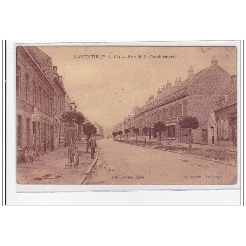 LAVENTIE : rue de la gendarmerie - etat