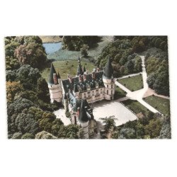 POUILLY-sur-LOIRE: château de nozet vue aérienne 10x15 - très bon état