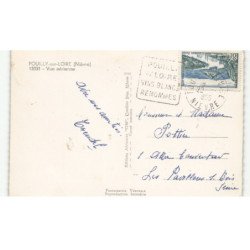 POUILLY-sur-LOIRE: vue aérienne 10x15 - très bon état