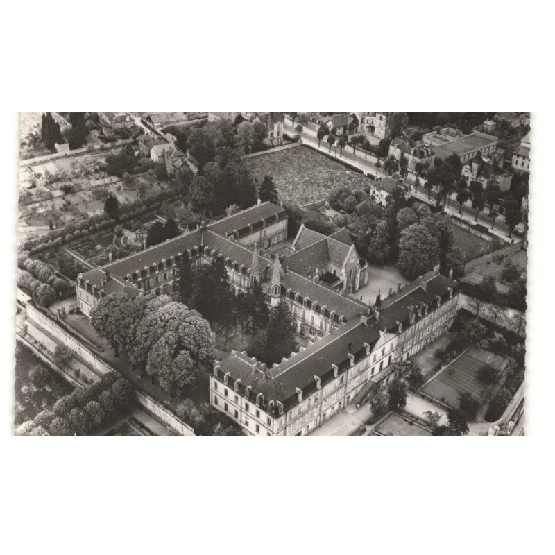 NEVERS: maison mère des soeurs de la charité couvent saint-gildard vue aérienne 10x15 - très bon état