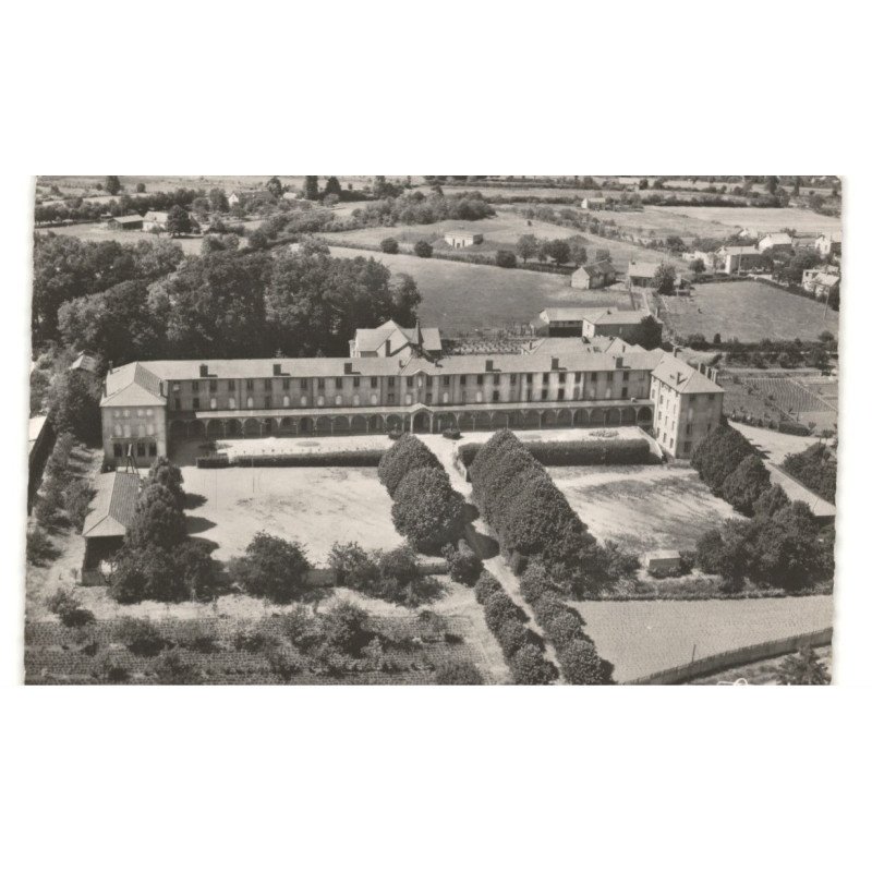 NEVERS: petit séminaire saint-pierre vue aérienne 10x15 - très bon état