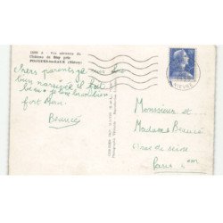 POUGUES-les-EAUX: château de bizy vue aérienne 10x15 - très bon état