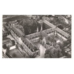 NEVERS: maison mère des soeurs de la charité de nevers couvent saint-gidard vue aérienne 10x15 - très bon état