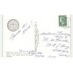 NEVERS: maison mère des soeurs de la charité de nevers couvent saint-gildard vue aérienne 10x15 - très bon état
