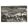 MONTSAUCHE: l'église l'école la mairie vue aérienne 10x15 - très bon état