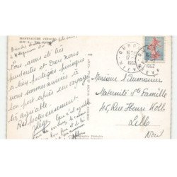 MONTSAUCHE: vue générale vue aérienne 10x15 - très bon état