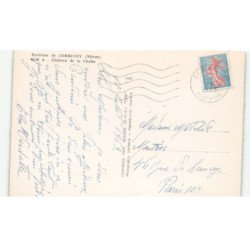 environs CORBIGNY: château de la chaise vue aérienne 10x15 - très bon état