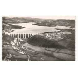 environs CHATEAU-CHINON: barrage du pannessières vue aérienne 10x15 - très bon état