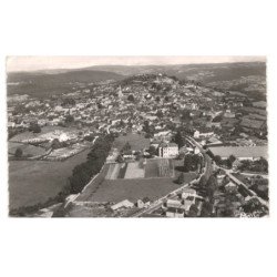CHATEAU-CHINON: vue générale vue aérienne 10x15 - très bon état