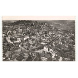 CHATEAU-CHINON: vue générale vue aérienne 10x15 - très bon état