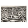 COSNE-sur-LOIRE: boulevard de la république et place de l'hôtel de ville vue aérienne 10x15 - très bon état
