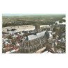 NEVERS: la cathédrale saint-cyr vue aérienne 10x15 - très bon état