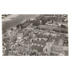 LA CHARITE-sur-LOIRE: l'église et le prieuré vue aérienne 10x15 - très bon état
