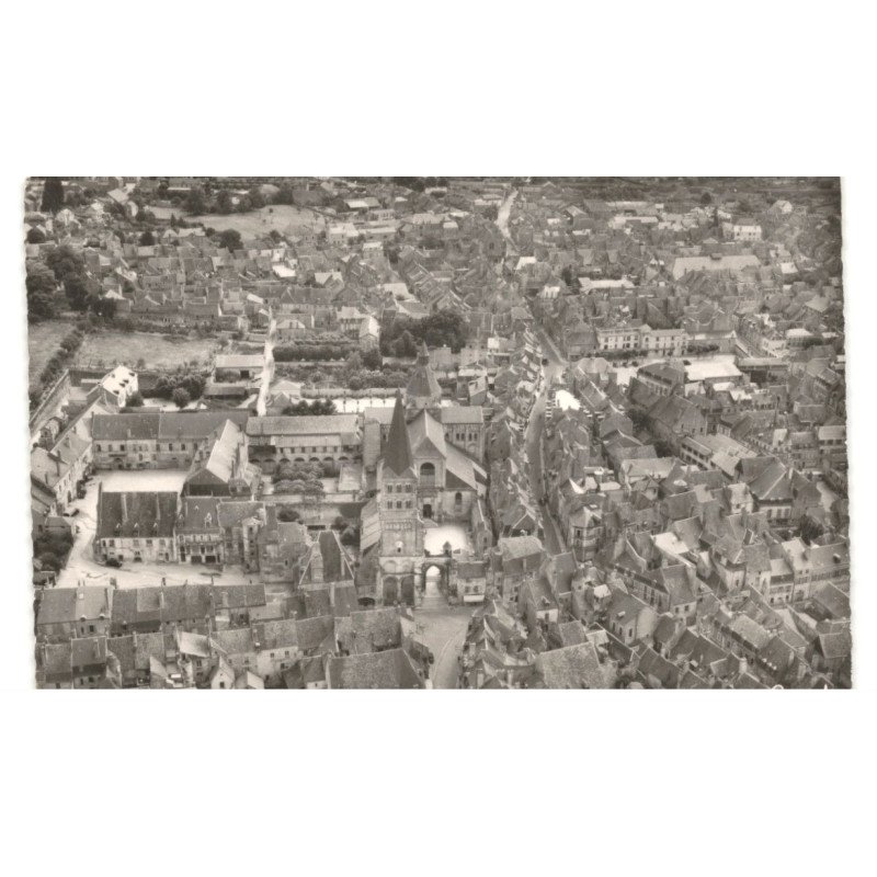 LA CHARITE-sur-LOIRE: vue aérienne 10x15 - très bon état