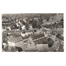 POUGUES-les-EAUX: vue générale vue aérienne 10x15 - très bon état