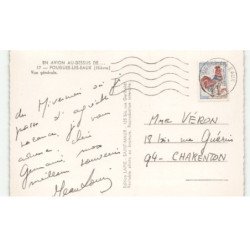 POUGUES-les-EAUX: vue générale vue aérienne 10x15 - très bon état