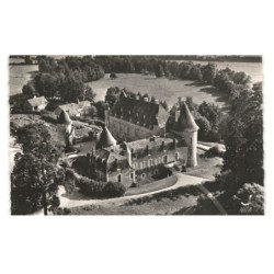 environs de CORBIGNY: le château de marcilly vue aérienne 10x15 - très bon etat