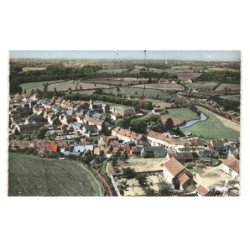 CHATILLON-en-BAZOIS: vue générale vue aérienne 10x15 - très bon état