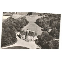 SAINT-POL-de-LEON: château de kerneveg vue aérienne 10x15 - très bon état