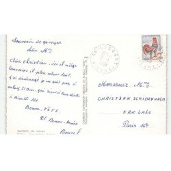 GACOGNE: vue générale vue aérienne 10x15 - très bon état