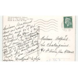 FOURCHAMBAULT: les cités H.L.M. de la rue du pont vue aérienne 10x15 - très bon état
