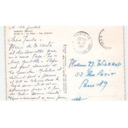 DORNES: la place vue aérienne 10x15 - très bon état