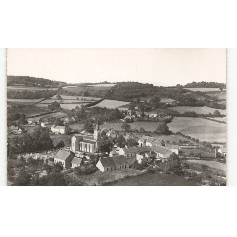 GACOGNE: vue générale vue aérienne 10x15 - très bon état