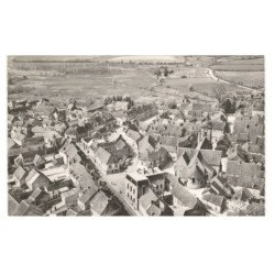 ENTRAINS: le centre de la ville vue aérienne 10x15 - très bon état