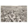 ENTRAINS: le centre de la ville vue aérienne 10x15 - très bon état