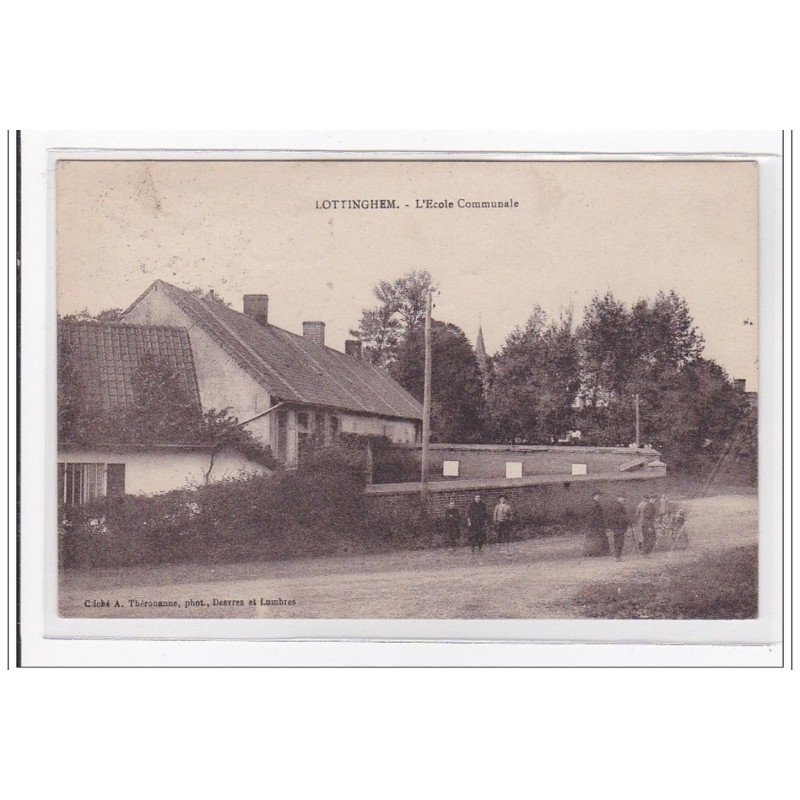 LOTTINGHEM : l'ecole communale - tres bon etat