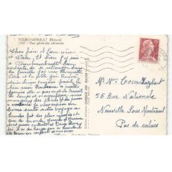 FOURCHAMBAULT: vue générale vue aérienne 10x15 - très bon état
