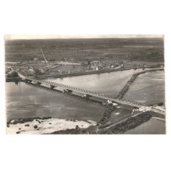FOURCHAMBAULT: pont sur la loire vue aérienne 10x15 - très bon état