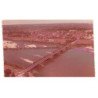 FOURCHAMBAULT: le pont de loire et panorama sur la ville vue aérienne 10x15 - très bon état