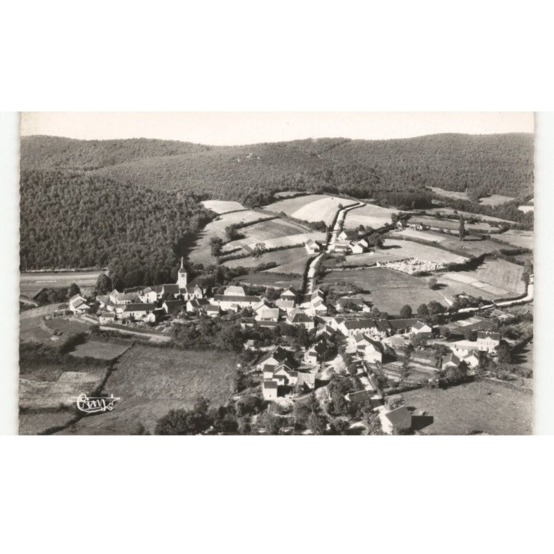CORANCY: vue générale vue aérienne 10x15 - très bon état