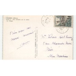 CHIDDES: centre du village vue aérienne 10x15 - très bon état