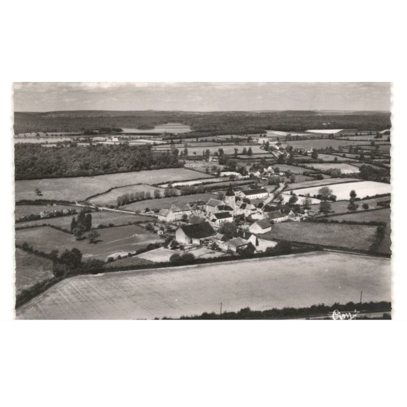 LA COLLANCELLE: vue générale vue aérienne 10x15 - très bon état