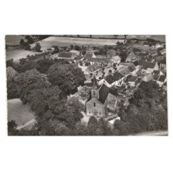 ANLEZY: l'église vue aérienne 10x15 - très bon état